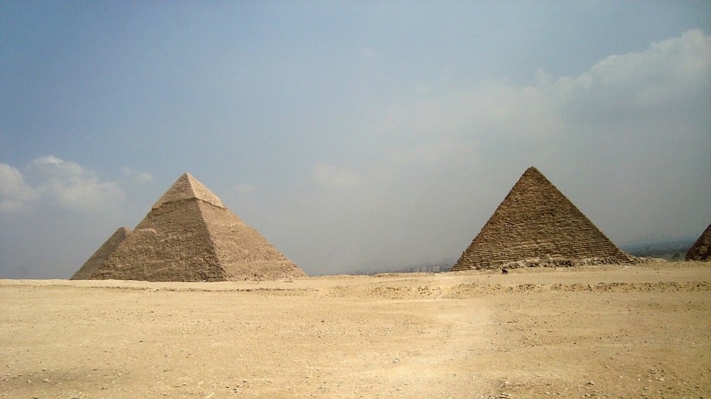 Pirámides de Giza, Egipto.