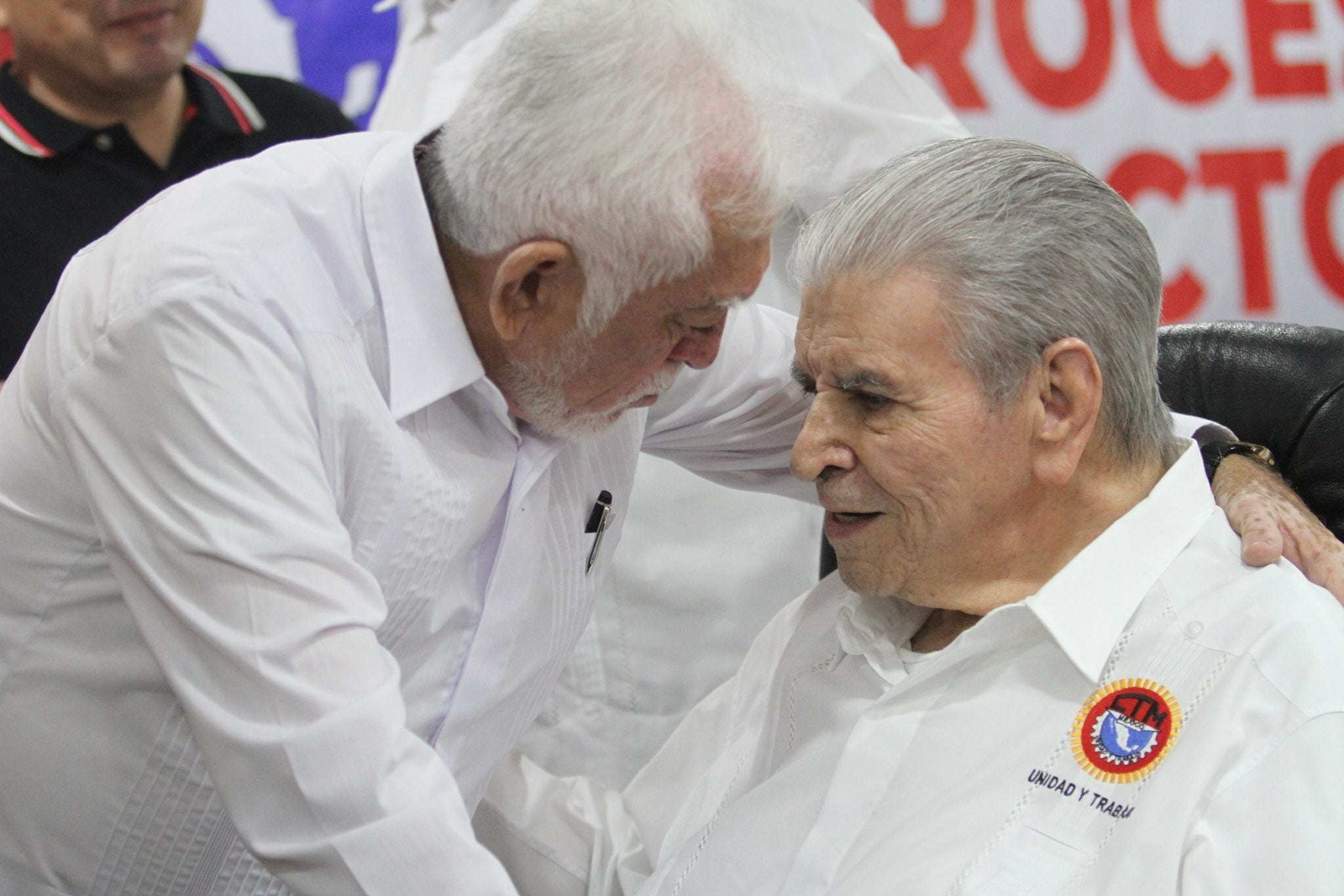 Carlos Aceves del Olmo, secretario general de la CTM