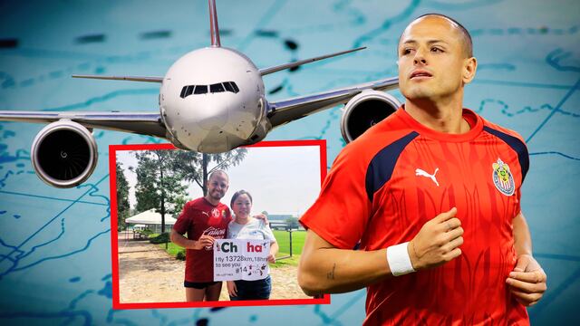 Chicharito Hernández con una fan de Hong Kong