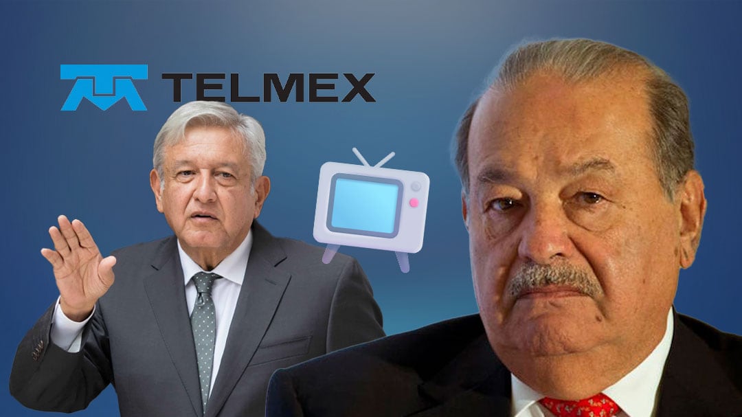 Carlos Slim lanza reclamo: “Ni AMLO autorizó la TV de paga a Telmex”