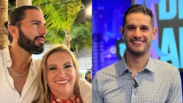 Poncho de Nigris, su mamá Leticia Guajardo y Adrián Marcelo