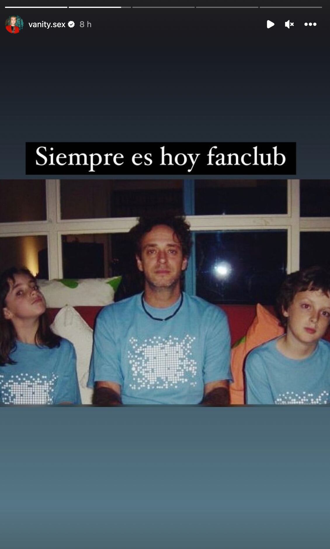 Foto de Benito y Gustavo Cerati