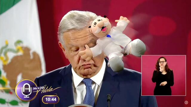 ¿Le lanzaron un Dr. Simi a AMLO en la mañanera? Esto es lo que sabemos