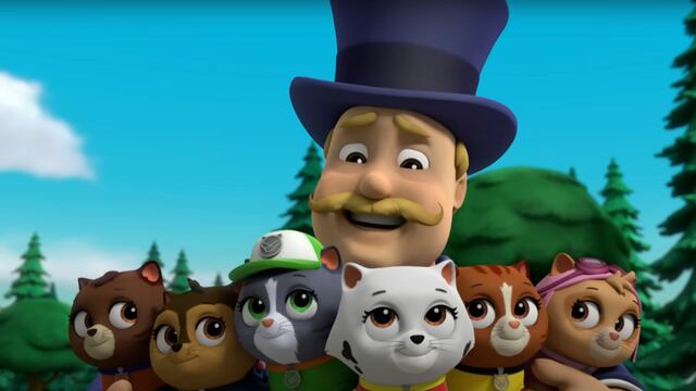 El capítulo de los Moto Pups de Paw Patrol donde rescatan a los Gatitos Desastrosos