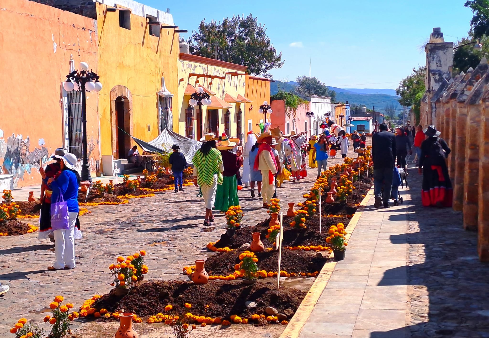 Huaquechula, altares monumentales de Puebla por el Día de Muertos 2024