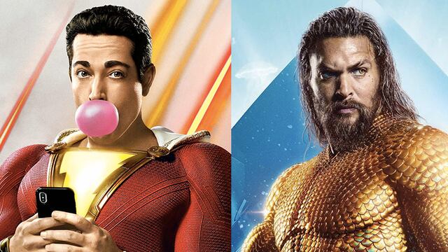 Shazam y Aquaman
