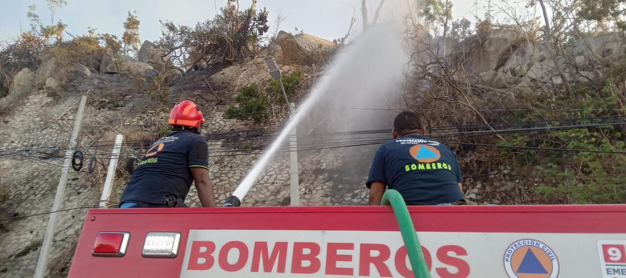 Incendio en el Veladero de Acapulco