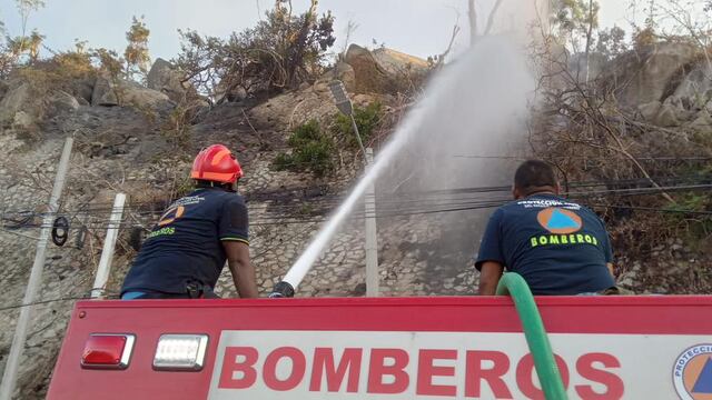 Incendio en el Veladero de Acapulco