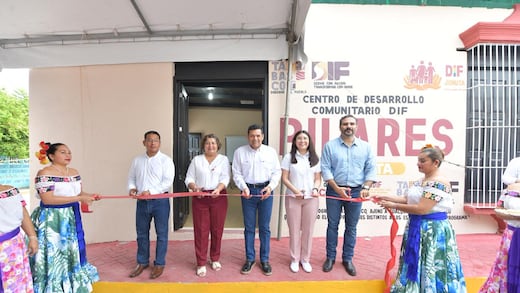 Javier May inaugura el Centro DIF Pilares en Jonuta: Tabasco se consolida como el quinto estado en espacios de desarrollo comunitario
