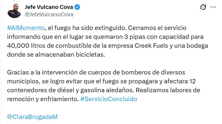 Incendio en Tlalnepantla deja tres heridos: fuego está bajo control