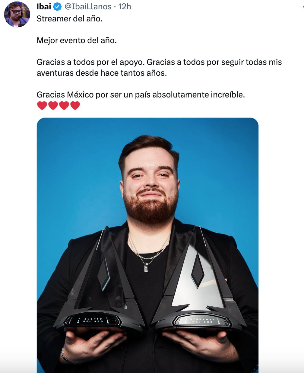 Ibai Llanos gana como Mejor Streamer en los Premios Esland 2023 y desata críticas en redes