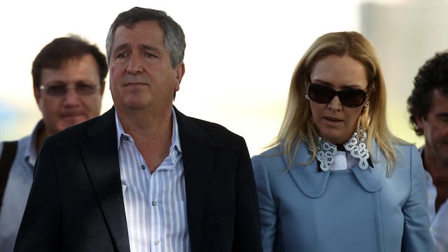 Jorge Vergara y Angélica Fuentes