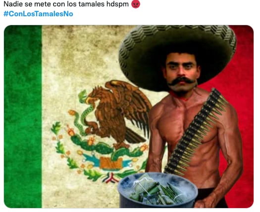 Memes sobre los tamales y la Embajada de Ucrania