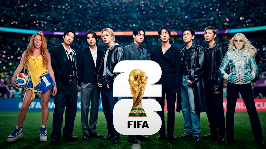 Mundial 2026 tendrá primer show de medio tiempo con BTS, Shakira y Madonna