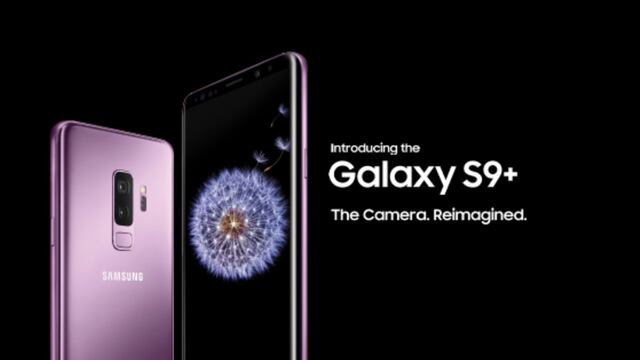 Galaxy S9+ de Samsung.
