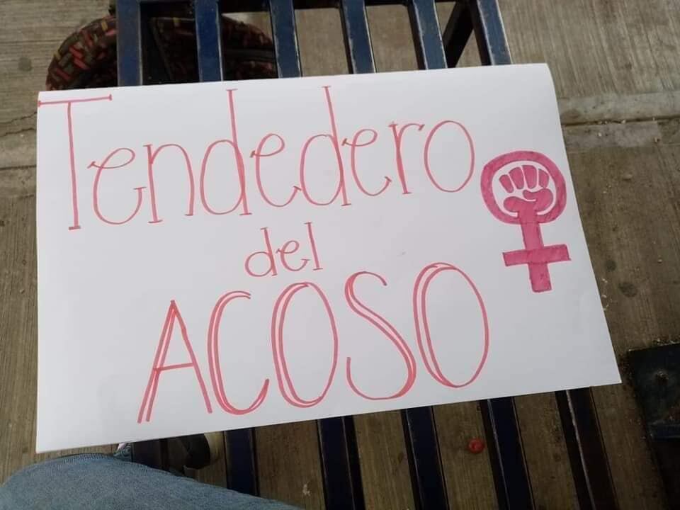 "Tendedero del acoso" en la UNACH