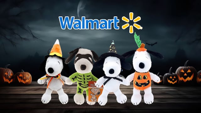 Peluches de Snoopy Halloween en Walmart