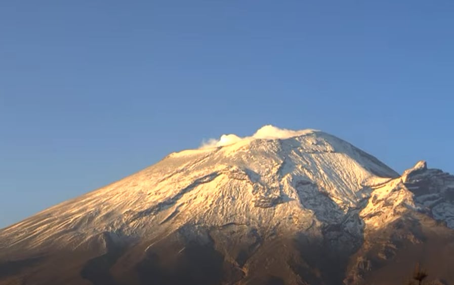 Volcán Popocatépetl hoy 6 de junio