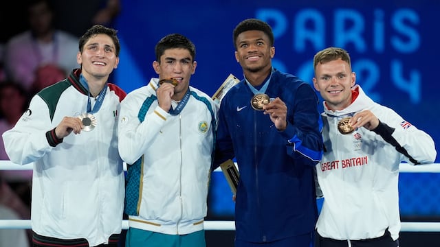 Marco Verde en los Juegos Olímpicos de París 2024.