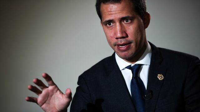 Juan Guaidó. Rechazo a dialogar con Maduro.