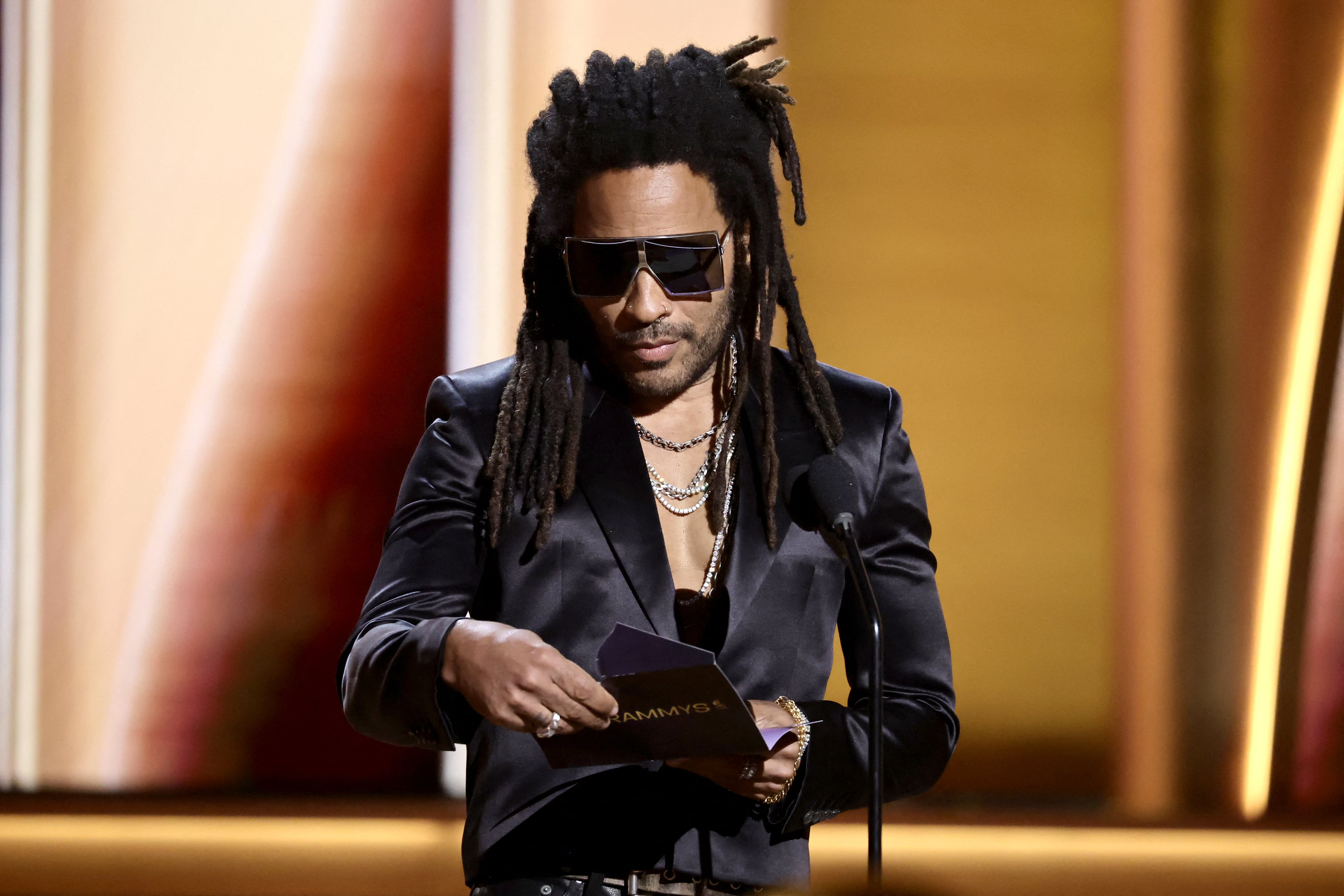Lenny Kravitz en los premios Grammy 2022