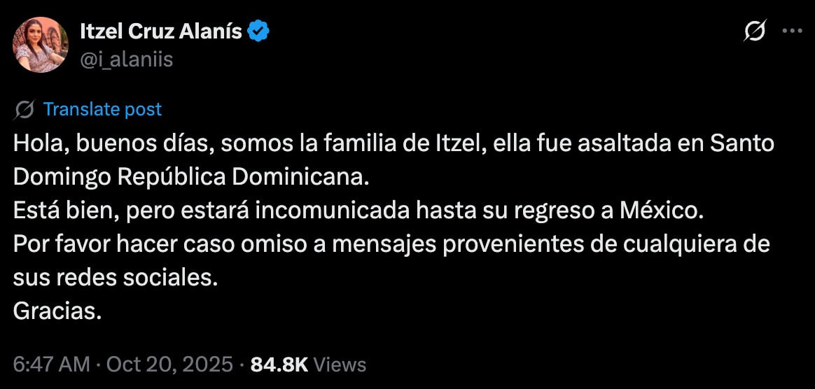 ¿Quién es Itzel Cruz Alanís?