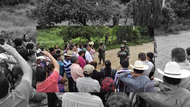 En días previos, habitantes de esa población y otras aledañas del estado de Durango, han denunciado violaciones a sus derechos humanos por Marinos que se han desplegado en la zona como parte de las acciones para recapturar a El Chapo Guzmán.