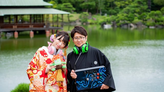 Fuudo y Yuka; pareja que se conoció en torneo de Street Fighter