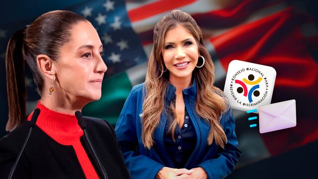 Claudia Sheinbaum responde con carta de Conapred a campaña de Kristi Noem