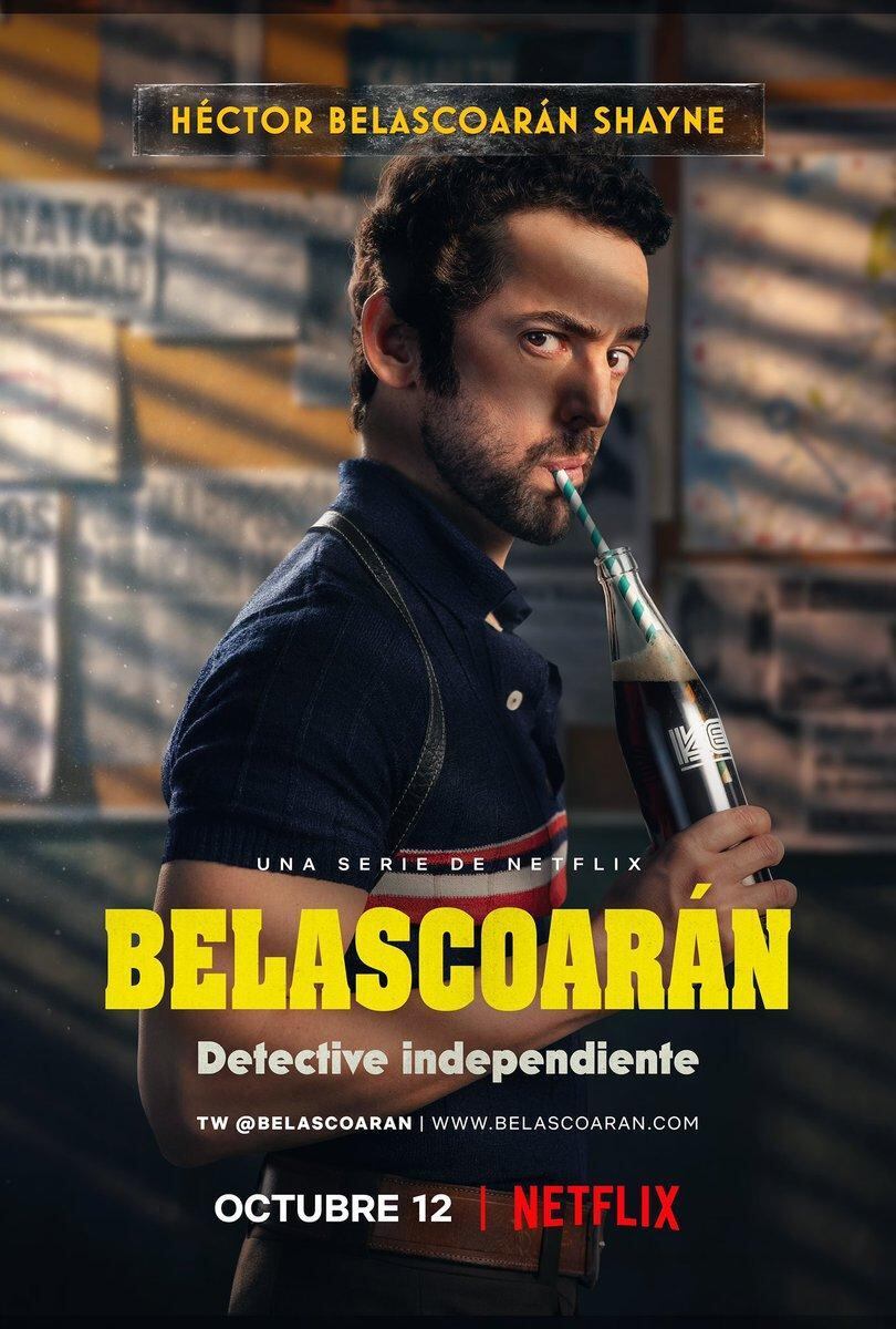 Belascoarán, serie de Netflix