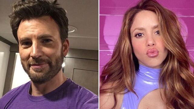 Chris Evans, Shakira