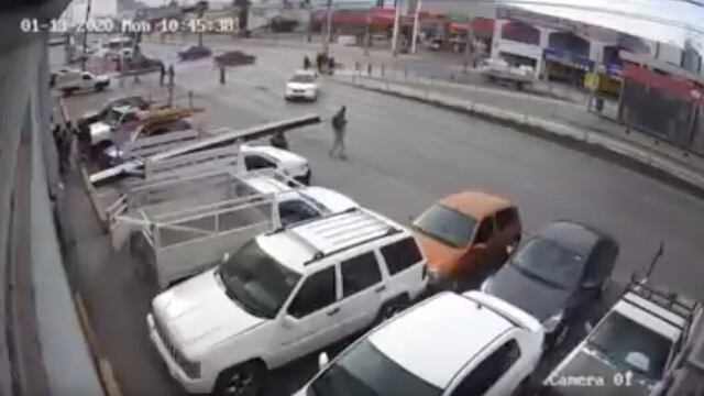 El percance ocurrió sobre avenida Tecnológico.