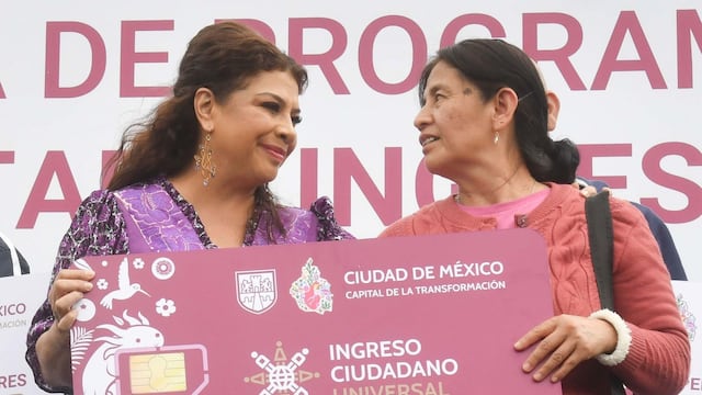 Gobierno de Clara Brugada en entrega de apoyo Ingreso Ciudadano Universal CDMX