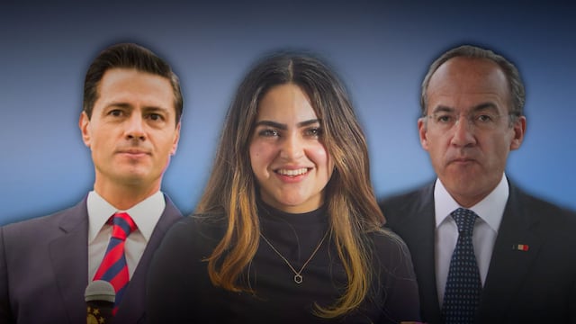 Andrea Chávez critica a Peña Nieto y Felipe Calderón