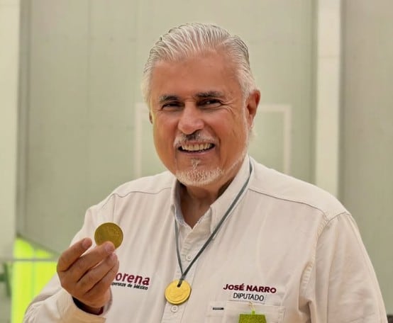 José Narro Céspedes, militante de Morena en Zacatecas