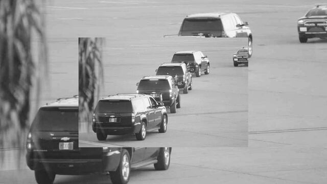 Convoy presidencial embiste a vehículo en Sinaloa