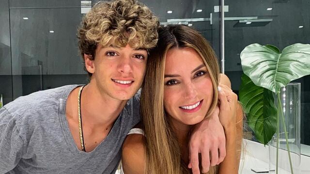 Elizabeth Gutiérrez y su hijo, Christopher