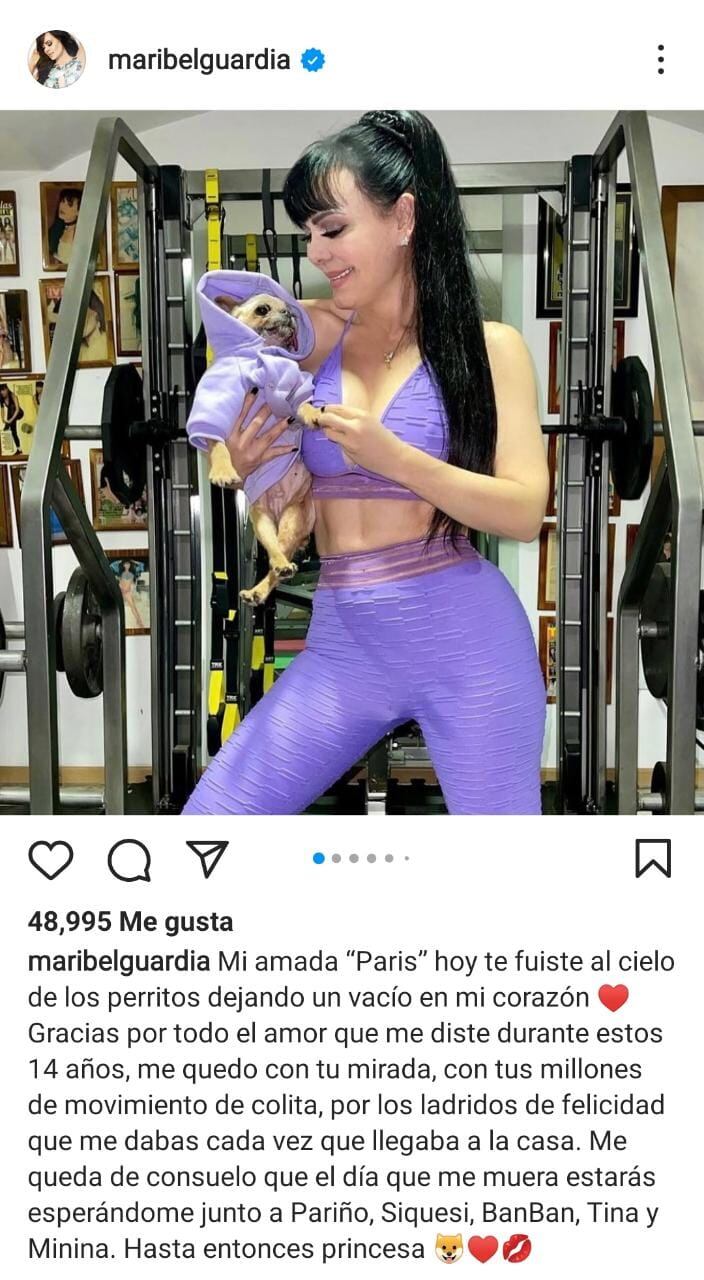Publicación de Instagram