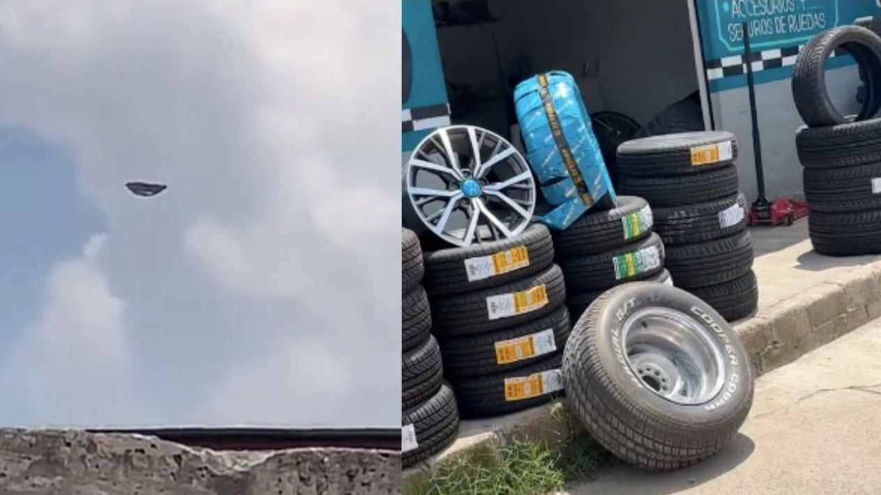 VIDEO de ovni en México: Aprovecha para promocionar rines y llantas; hasta Jaime Maussan se interesó