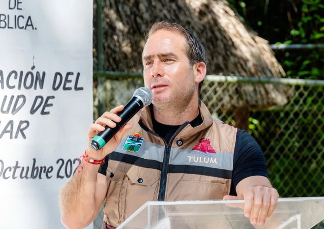 Diego Castañón Trejo, alcalde de Tulum