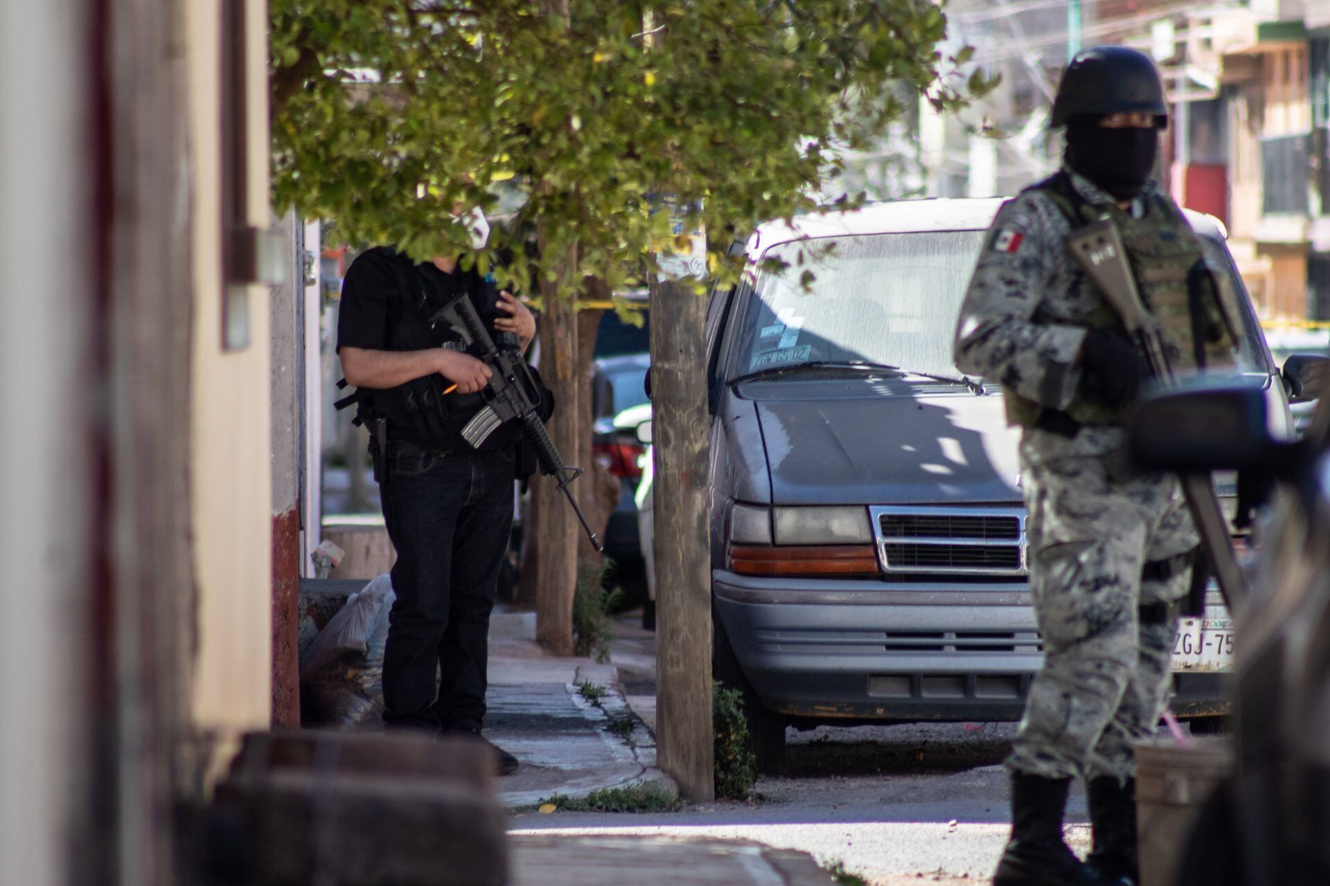 Operativo por cuerpos abandonados en Zacatecas