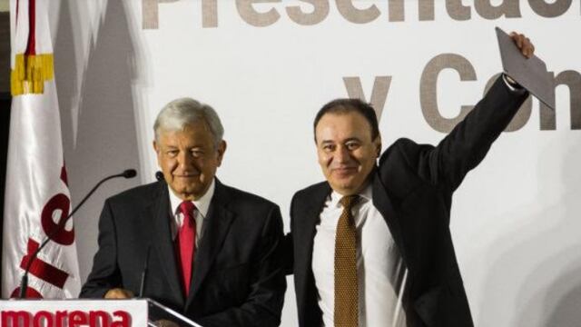 Alfonso Durazo y López Obrador