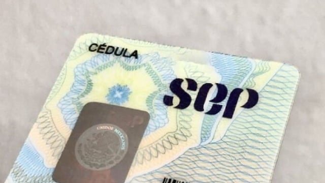 Cédula profesional