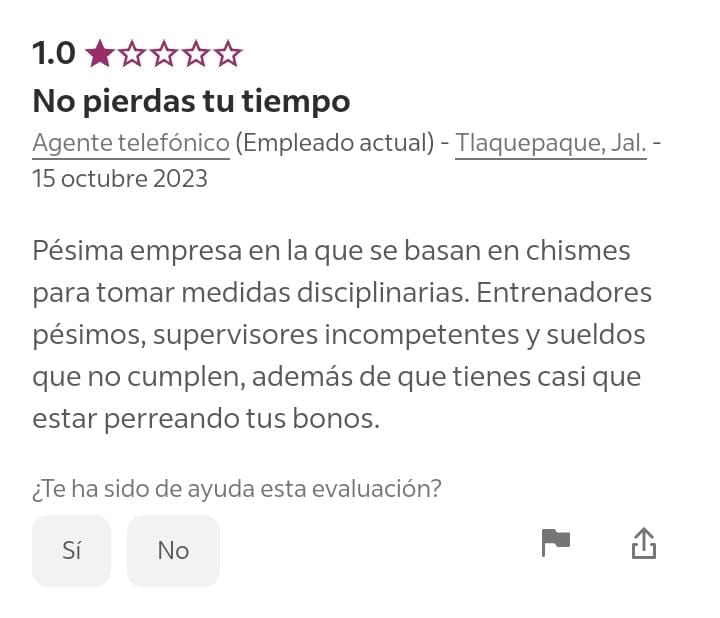Teleperformance quejas
