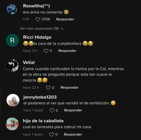 Usuarios de TikTok reaccionan al pastel imposible de cortar