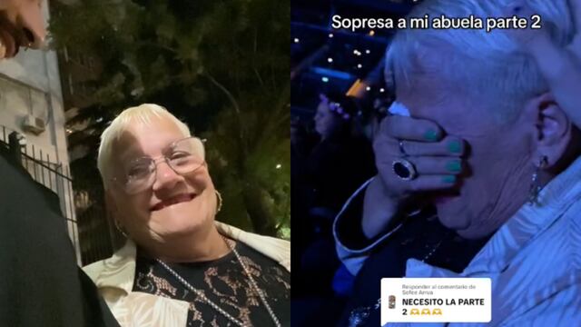 Lleva a su abuelita a un concierto de Marco Antonio Solís y su tierna reacción queda grabada para TikTok