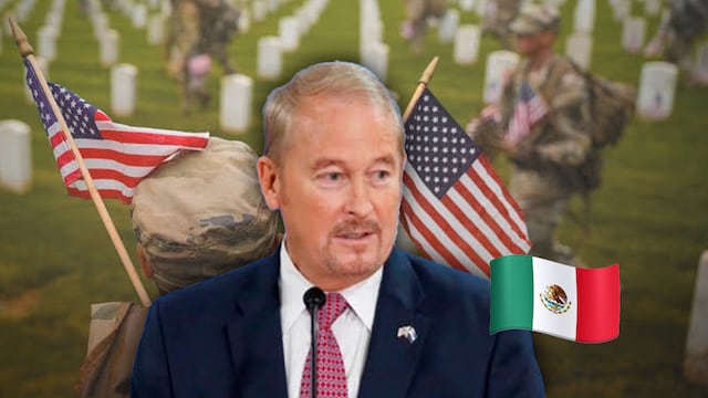 Ronald Johnson honra a mexicanos en el Día de los Caídos
