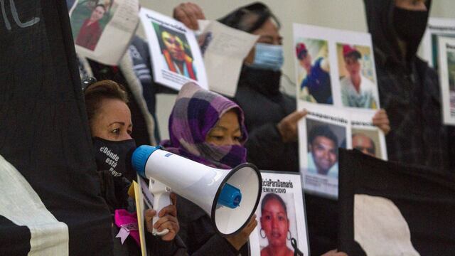 Protesta desaparecidos