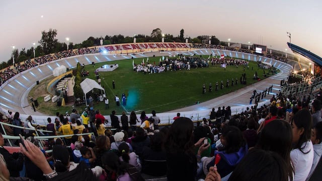 Inauguración de los LIV Juegos Deportivos Infantiles, Juveniles y Paralímpicos de la Ciudad de México en el Velódromo Olímpico Agustín Melgar.