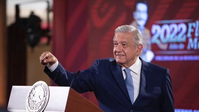 AMLO en la conferencia mañanera del 31 de mayo de 2022